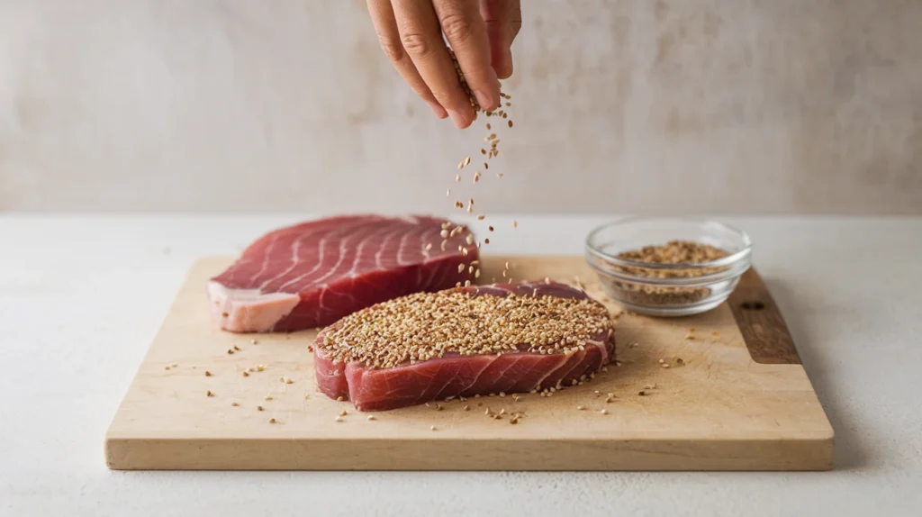 ahi tuna recipe -seared