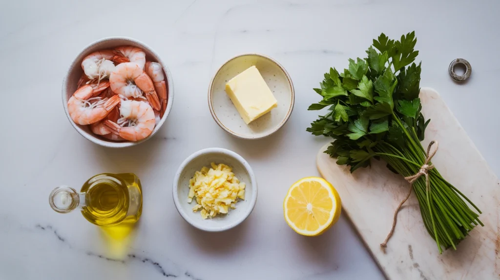 shrimp garlic recipe -butter