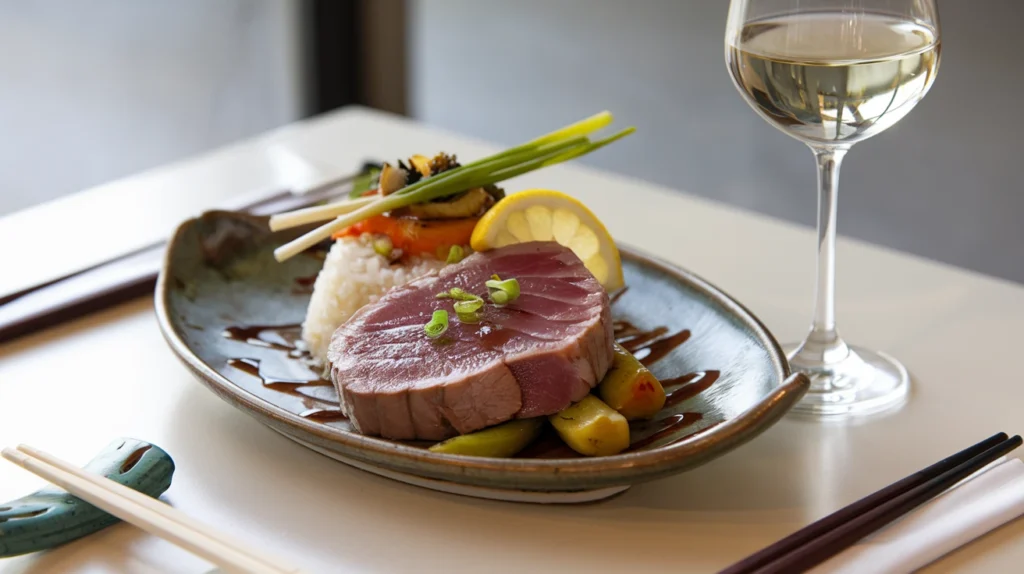 ahi tuna recipe -seared