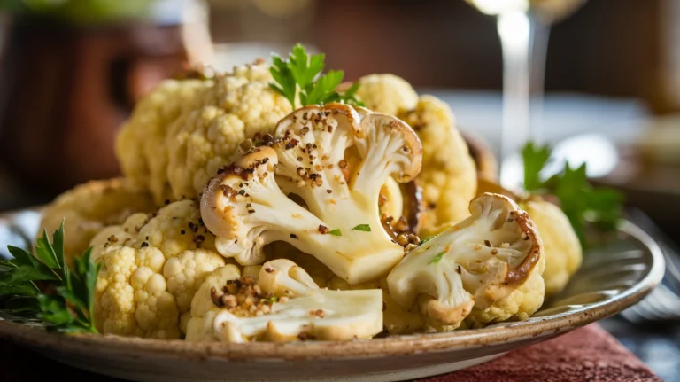 Cauliflower Mushroom Recipe